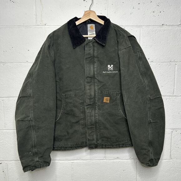 Carhartt Other - Vintage Carhartt Traditional Artic Jacket “Moss Green” J22